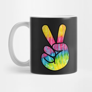 Psychedelic Peace Sign Mug